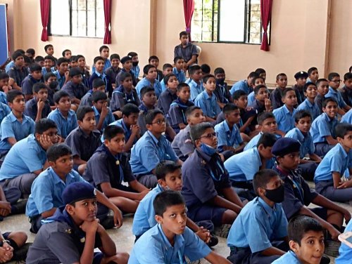 Road Safety Training and Education program St Joseph Boys Kirkee